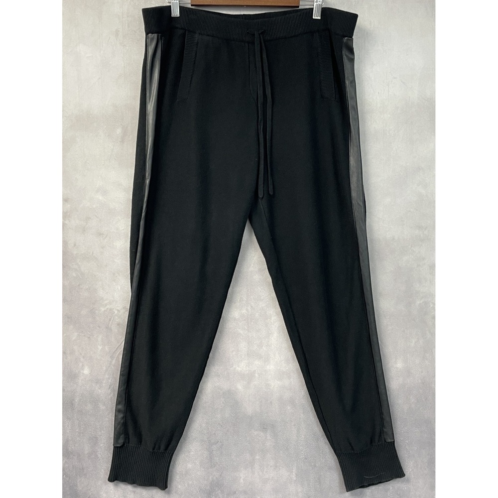 Victoria‎ Secret Womens Jogger Pants Size XL Kiss Of Cashmere Edgy Comfy Lounge